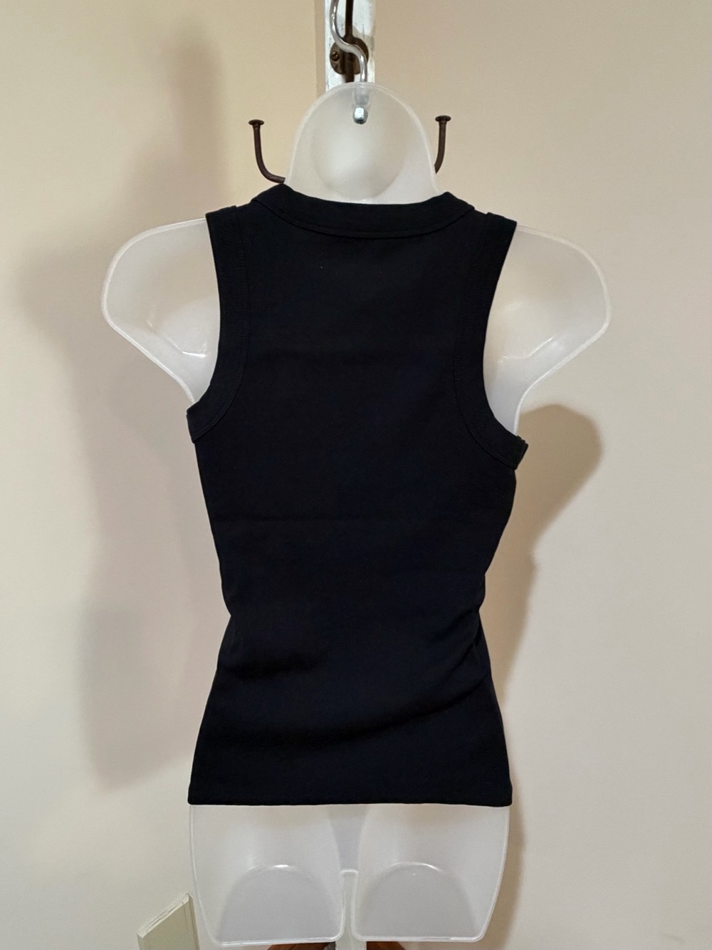 NEW MADEWELL ESSENTIAL TANK TOP UTILITY RIBBED SIZE XS IN BLACK - Picture 7 of 13